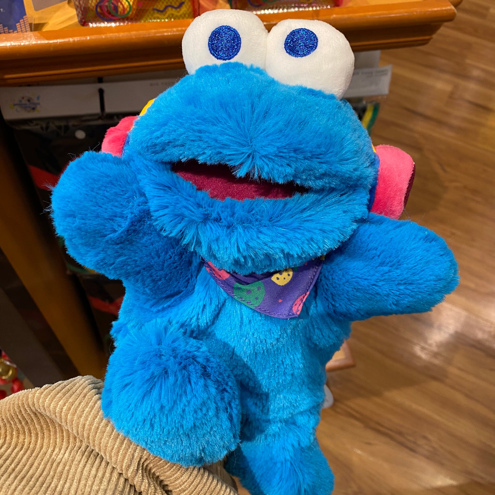 Order】USJ No Limit! Sesame Street - Cookie Monster Puppet Figure